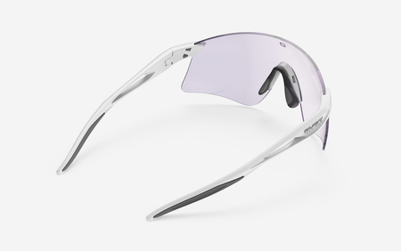 RUDY PROJECT Okulary rowerowe z fotochromem ASTRAL SPHERE white gloss ImpactX 2laser purple