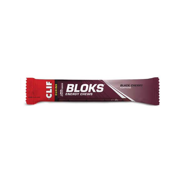 CLIFF BAR Żelki energetyczne z kofeiną BLOKS Black Cherry 60 g