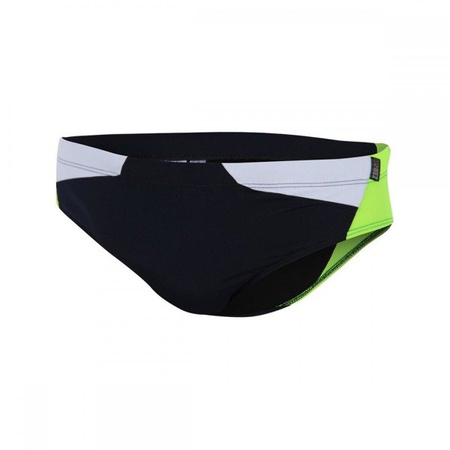 ZEROD Kąpielówki TRAINING BRIEFS granatowe-fluo