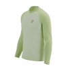 COMPRESSPORT Koszulka biegowa męska TRAIL HZ LS T-SHIRT sugar/shadow lime