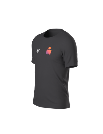 COMPRESSPORT Koszulka biegowa z krótkim rękawem TRAINING SS T-SHIRT IRONMAN 2025 black sunset