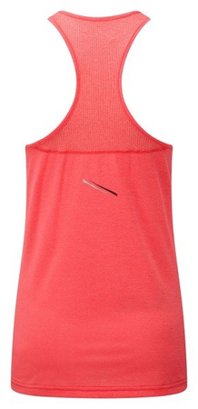 RONHILL Koszulka biegowa damska bez rękawów STRIDE RACER VEST różowa