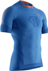 XBIONIC Koszulka biegowa termoaktywna INVENT 4.0 RUNNING SHIRT SH SL niebieska