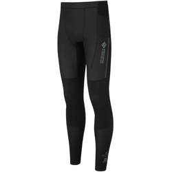 RONHILL Legginsy biegowe męskie TECH GORE-TEX WINDSTOPPER TIGHT all black