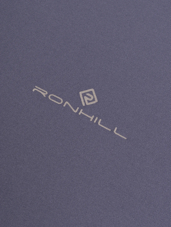 RONHILL Bluza biegowa męska TECH REFLECT 1/2 ZIP anchor/reflect