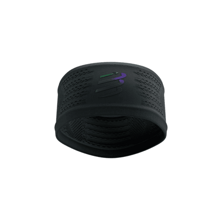 COMPRESSPORT Opaska na głowę HEADBAND ON/OFF AURORA black/aurora