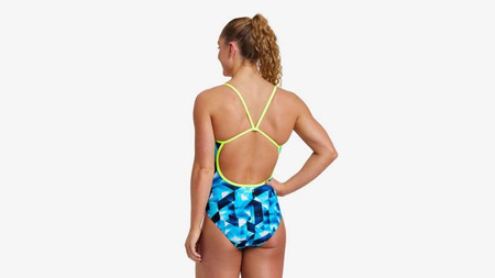 FUNKITA Strój kąpielowy damski jednoczęściowy SINGLE STRAP ONE PIECE Hidden Depths