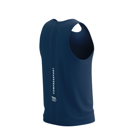 COMPRESSPORT Koszulka biegowa PERFORMANCE SINGLET blues