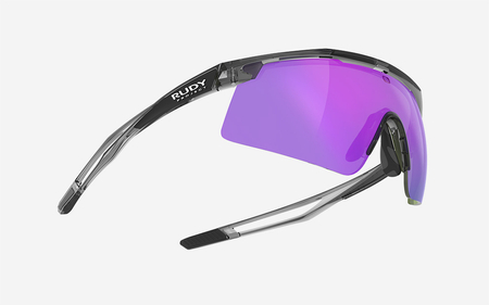 RUDY PROJECT Okulary sportowe TURBOLENCE crystal ash multilaser violet
