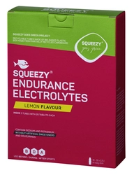 SQUEEZY Tabletki z elektrolitami ENDURANCE ELECTROLYTES 3x80 g cytrynowe