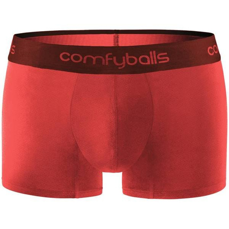 COMFYBALLS Bokserki do biegania REGULAR PERFORMANCE SUPERLIGHT plasma red