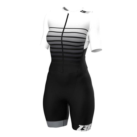 ZEROD Strój triathlonowy damski RACER TT SUIT faded marinere