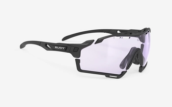 RUDY PROJECT Okulary sportowe z fotochromem CUTLINE MULTILASER black matte ImpactX 2laser purple