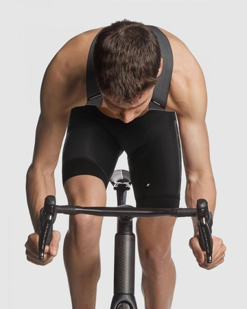 ASSOS Spodenki rowerowe EQUIPE RS BIB SHORTS S9 WERKSTEAM Black Series