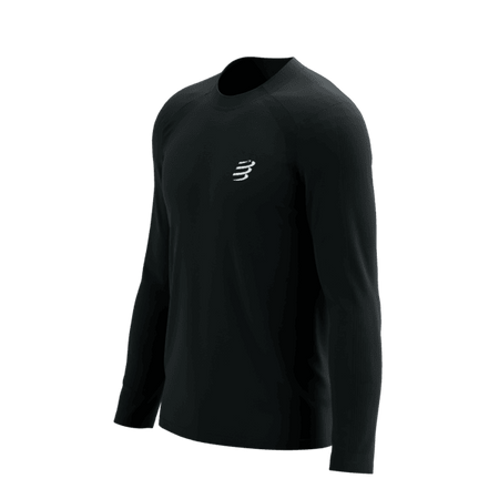 COMPRESSPORT Koszulka biegowa z długim rękawem PERFORMANCE LS T-SHIRT black