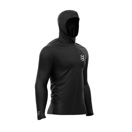 COMPRESSPORT Kurtka biegowa HURRICANE WATERPROOF 10/10 JACKET black