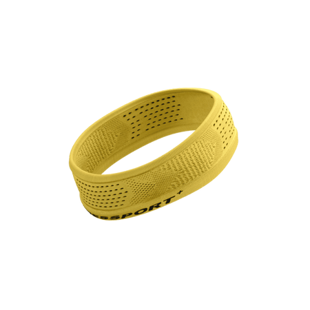 COMPRESSPORT Opaska na głowę THIN HEADBAND ON/OFF ceylon yellow