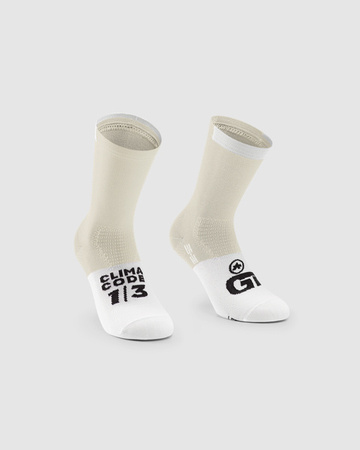 ASSOS Skarpetki rowerowe GT SOCKS moon sand