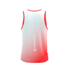 COMPRESSPORT Koszulka biegowa PERFORMANCE SINGLET fluo red/white