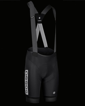 ASSOS Spodenki rowerowe EQUIPE RS BIB SHORTS S9 WERKSTEAM Black Series