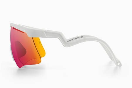 ALBA OPTICS Okulary rowerowe DELTA WHT VZUM ML Lava