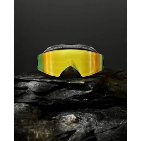 AQUASPHERE Maska do pływania DEFY ULTRA black bright yellow mirrored