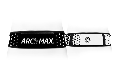 ARCH MAX Pas biegowy BELT PRO TRAIL TRIANGLE czarno-biały