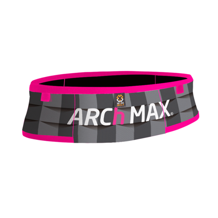 ARCH MAX Pas biegowy damski ARCH MAX BELT RUN szaro-różowy