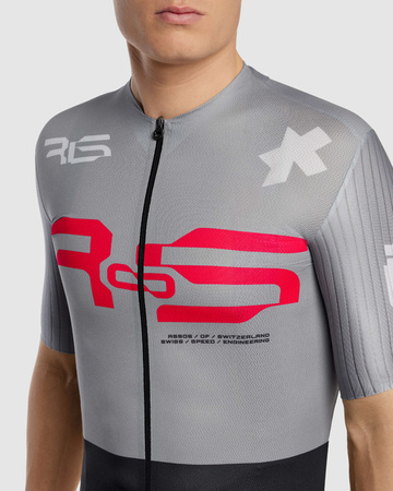 ASSOS Koszulka rowerowa EQUIPE RS JERSEY S11 Made In Future silver fanatic