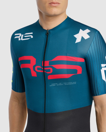 ASSOS Koszulka rowerowa EQUIPE RS JERSEY S11 Made In Future slate green