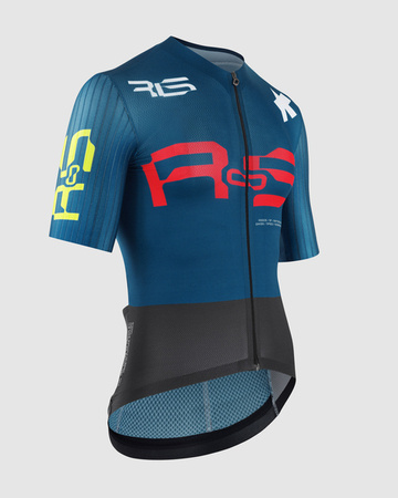 ASSOS Koszulka rowerowa EQUIPE RS JERSEY S11 Made In Future slate green