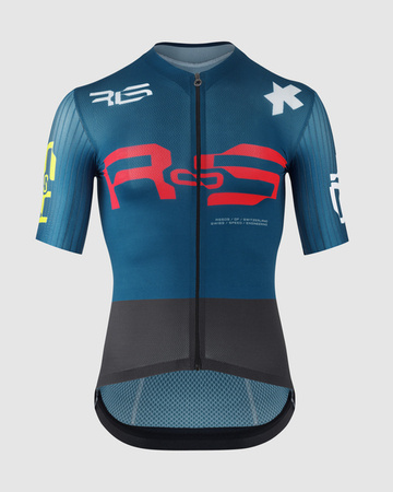 ASSOS Koszulka rowerowa EQUIPE RS JERSEY S11 Made In Future slate green