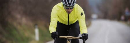 ASSOS Kurtka rowerowa przeciwdeszczowa EQUIPE RS SCHLOSSHUND RAIN JACKET EVO fluo yellow