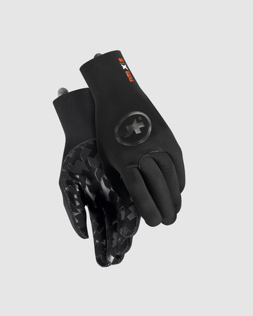 ASSOS Rękawiczki rowerowe przeciwdeszczowe GT RAIN GLOVES black series