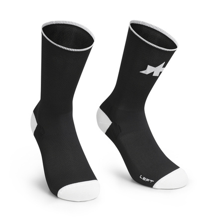 ASSOS Skarpetki rowerowe RS SOCKS SUPERLEGER S11 black series