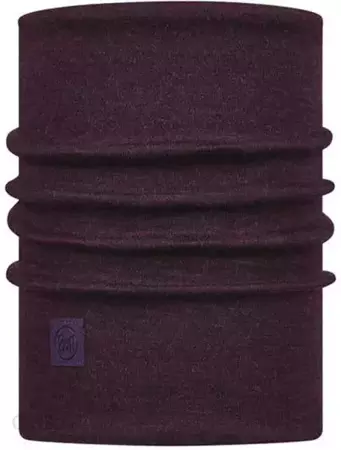 BUFF Chusta wielofunkcyjna HEAVYWEIGHT MERINO WOOL solid deep purple