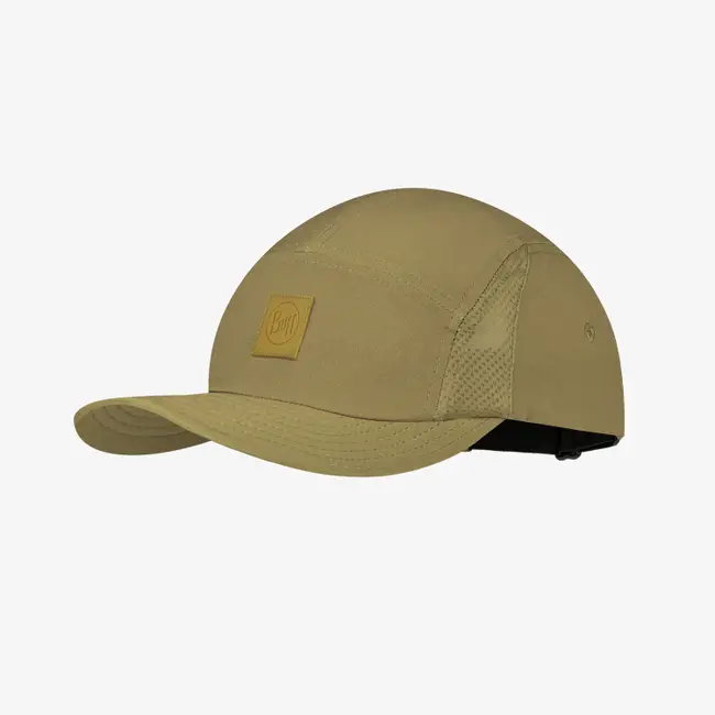 BUFF Czapka sportowa z daszkiem 5 PANEL GO CAP solid fawn