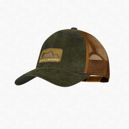 BUFF Czapka z daszkiem EXPLORE TRUCKER CAP rhoes brown