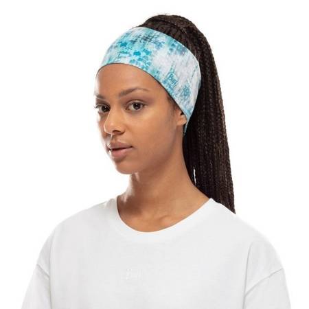 BUFF Opaska na głowę COOLNET UV+ HEADBAND Keren Turquoise