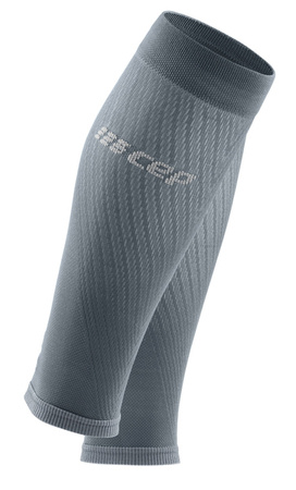 CEP Opaski kompresyjne męskie ULTRALIGHT CALF SLEEVE szare