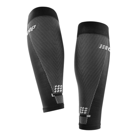 CEP Opaski kompresyjne męskie ULTRALIGHT SLEEVES V3 black/grey