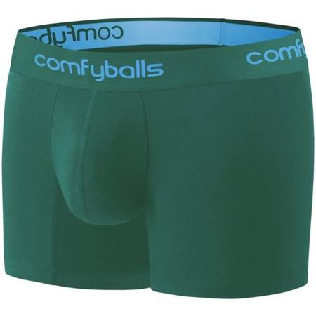 COMFYBALLS Bokserki LONG COTTON spruce green