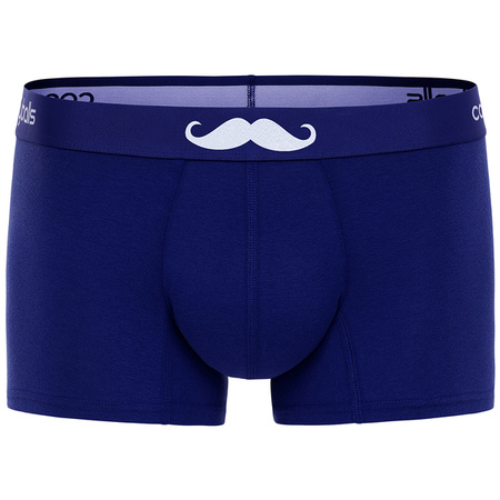 COMFYBALLS Bokserki REGULAR COTTON blue mustache