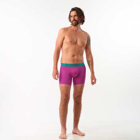 COMFYBALLS Bokserki do biegania LONG PERFORMANCE neon purple