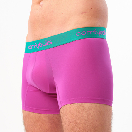 COMFYBALLS Bokserki do biegania REGULAR PERFORMANCE neon purple