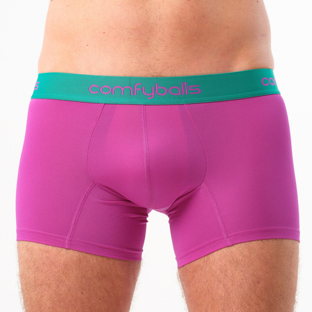 COMFYBALLS Bokserki do biegania REGULAR PERFORMANCE neon purple