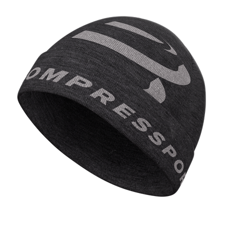 COMPRESSPORT Czapka CASUAL BEANIE asphalte black