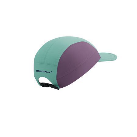 COMPRESSPORT Czapka biegowa 5 PANEL LIGHT CAP shell blue/grape