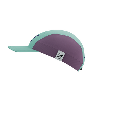 COMPRESSPORT Czapka biegowa 5 PANEL LIGHT CAP shell blue/grape