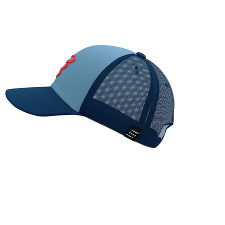 COMPRESSPORT Czapka lifestyle TRUCKER CAP denim/poseidon